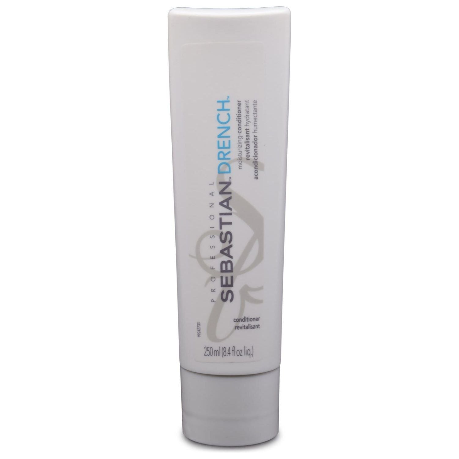Sebastian Drench Moisturizing Conditioner in 8.4 fl oz bottle, nourishing hair conditioner by Pasteur Pharmacy with hydrating formula