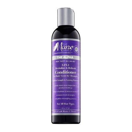 The Mane Choice 3-in-1 Revitalize & Refresh Conditioner in 8oz bottle, nourishing hair conditioner from Pasteur Pharmacy.