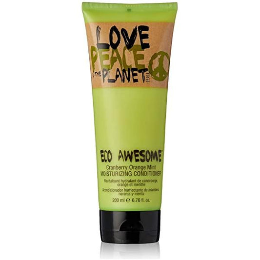 Tigi Love Peace & the Planet Eco Awesome Conditioner 200ml bottle, natural hair conditioner with eco-friendly ingredients