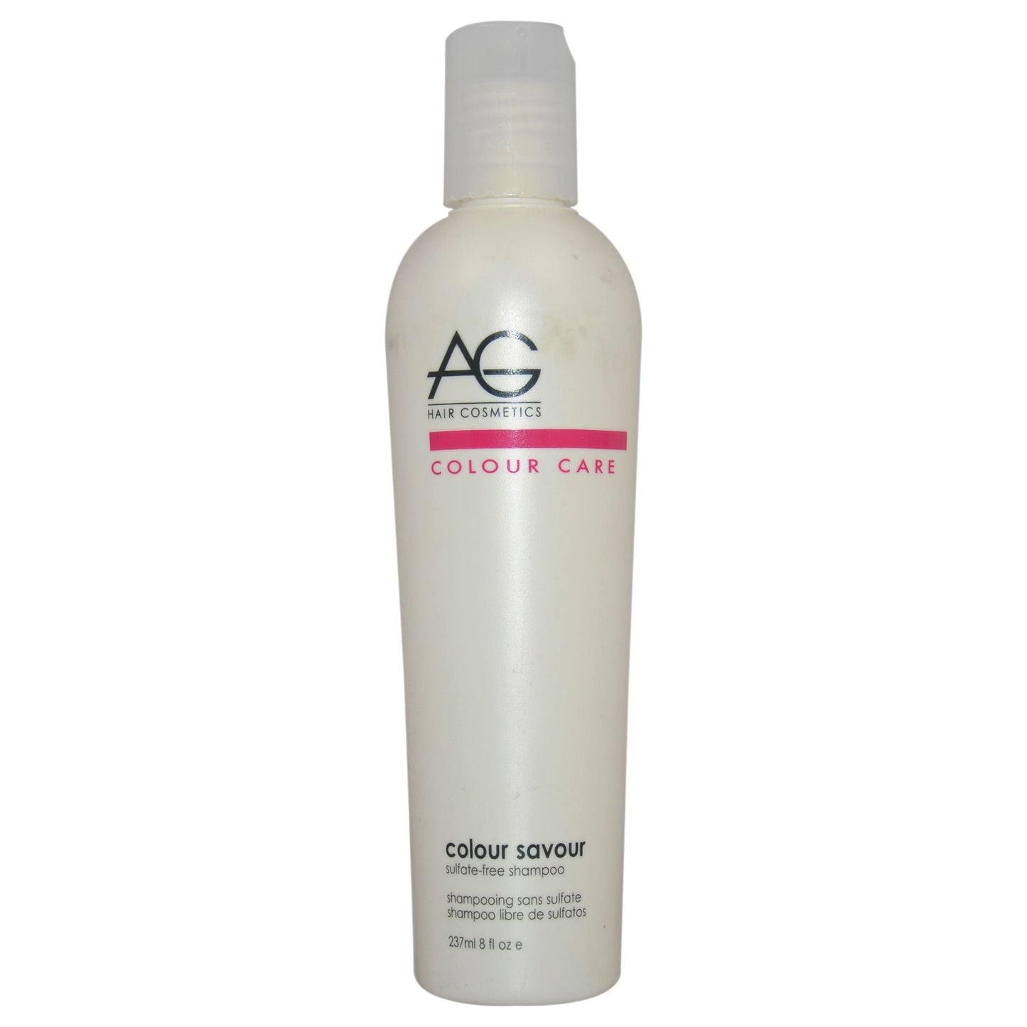 AG Hair Cosmetics Colour Savour Sulfate-Free Shampoo in 237ml bottle, nourishing hair care for color protection and sulfate-free cleansing.