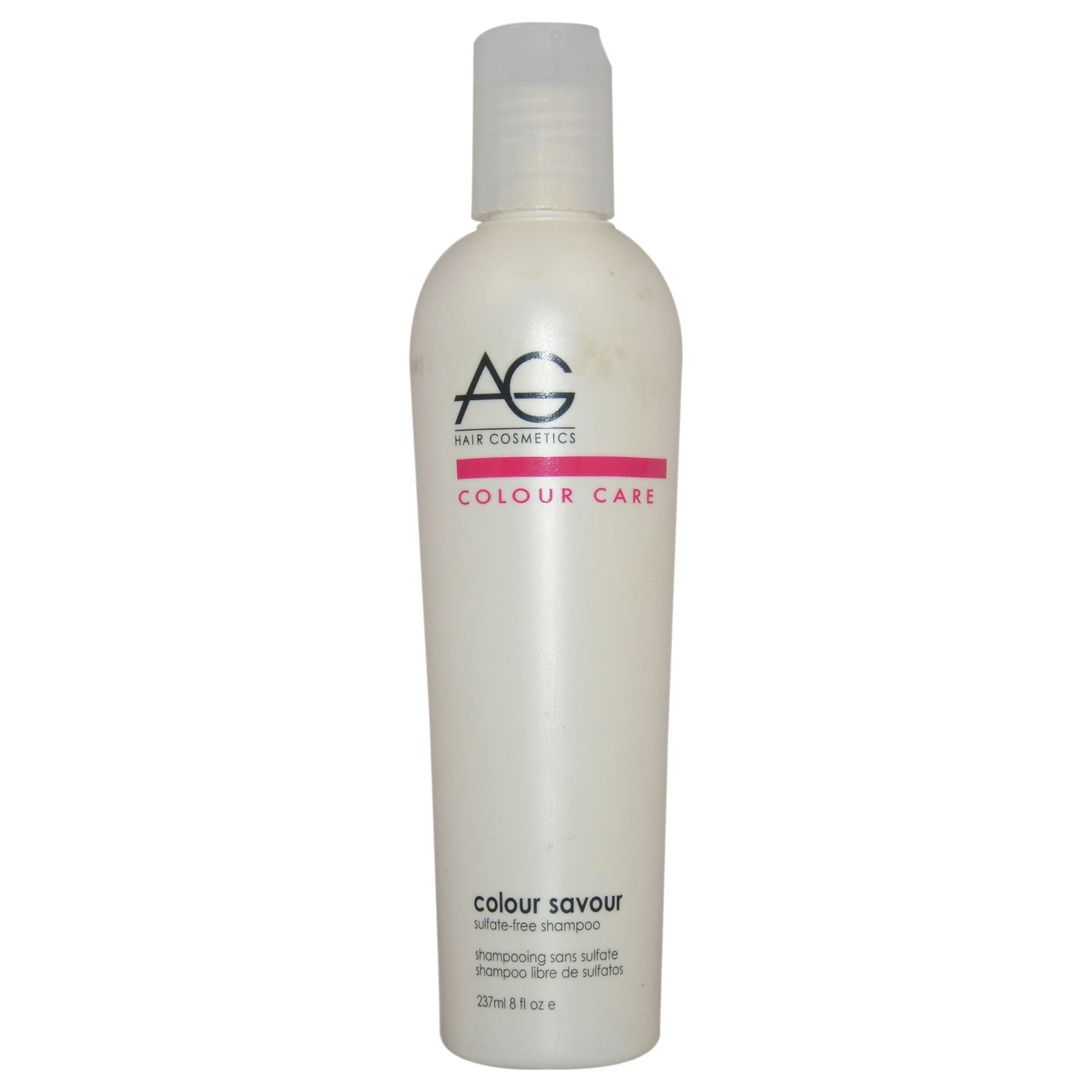 AG Hair Cosmetics Colour Savour Sulfate-Free Shampoo in 237ml bottle, nourishing hair care for color protection and sulfate-free cleansing.