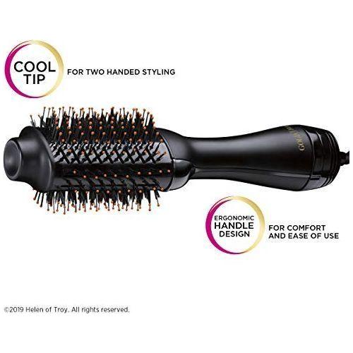 Gold N Hot Professional Onestep Hair Dryer & Volumizer Hot Air Brush for smooth, voluminous hair styling.