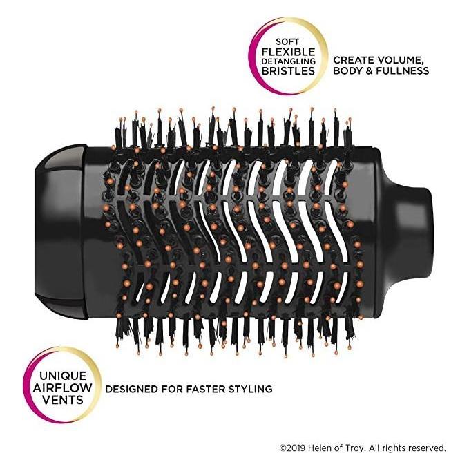 Gold N Hot Professional Onestep Hair Dryer and Volumizer Hot Air Brush, with a sleek gold design and ergonomic handle.