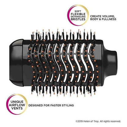 Gold N Hot Professional Onestep Hair Dryer and Volumizer Hot Air Brush, with a sleek gold design and ergonomic handle.
