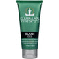 Clubman Pinaud Black Gel hair gel in a 3 oz container, with a dark black color and classic styling design.