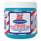 Stephan Stay Styled Hair Gel Super Hold in 16oz jar, natural hair styling product by Pasteur Pharmacy for strong hold.