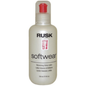 Rusk Softwear Volumizing Shine Lotion in 6 oz bottle, a hair lotion by Pasteur Pharmacy for adding volume and shine to hair.