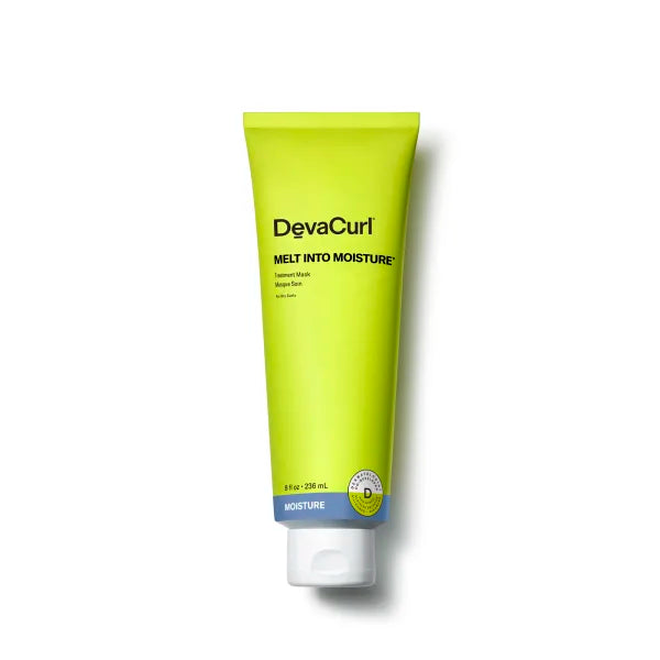 DevaCurl Mel Into Moisture Treatment Hair Mask in 8 oz jar, hydrating and nourishing for curly hair, by Pasteur Pharmacy