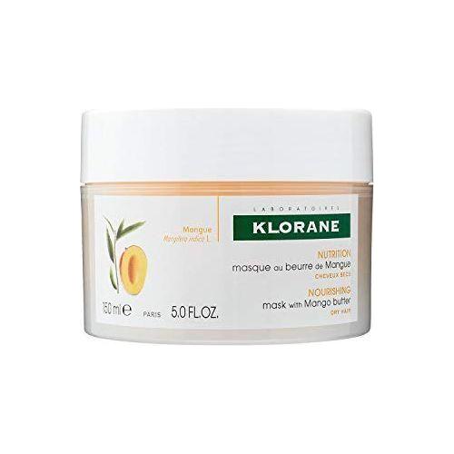 Klorane Repair Nutrition Hair Mask in 5.04 oz jar, nourishing treatment for damaged and dry hair, natural hair care product