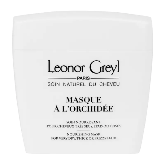 Leonor Greyl Masque à l'Orchidée softening hair mask for frizzy hair, 200ml, natural nourishing treatment for smooth hair