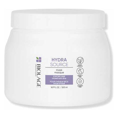 Matrix Biolage Deep Cream Hair Mask in 16.9 fl oz jar, nourishing treatment for hair repair and hydration.