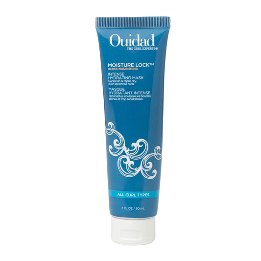 Ouidad Ultra-Nourishing Intense Hydrating Hair Mask in 2 oz jar, moisturizing treatment for dry, damaged hair.