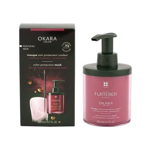 Rene Furterer OKARA Color Protection Hair Mask in 200 ml jar showing the product container and label.