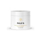 Philip B. Weightless Volumizing Hair Masque for all hair types, 8 oz, in a clear jar with a white lid, showcasing the product label.