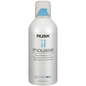 Rusk Mousse Maximum Volume and Control hair mousse in 8.8 oz bottle, for styling and adding volume to hair.
