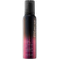 Shu Uemura Ample Angora Volumizing Light Foam Mousse in 142g jar, showcasing the hair mousse product with a white and gold design.