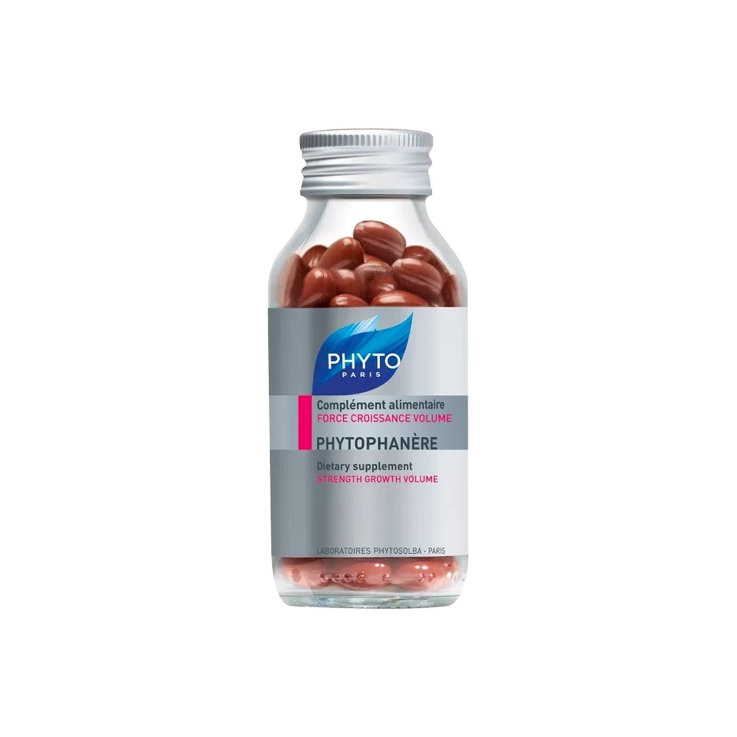 Phyto Phytophanere Hair & Nail Supplements capsules, 120 count, natural hair and nail support supplement by Pasteur Pharmacy.