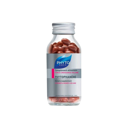 Phyto Phytophanere Hair & Nail Supplements capsules, 120 count, natural hair and nail support supplement by Pasteur Pharmacy.