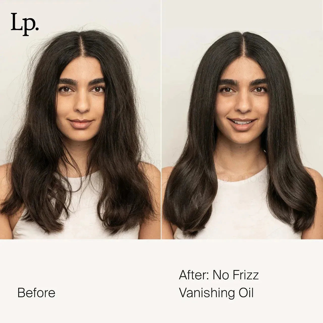 Living Proof Vanishing Oil hair oil in 1.7 oz bottle, smooths and adds shine to hair with lightweight formula
