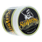 Suavecito Pomade Hybrid 4oz hair styling product in a black jar with a silver lid, ideal for classic and modern hairstyles.