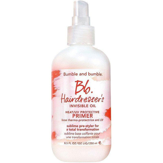 Bumble & Bumble Hairdresser's Invisible Oil Primer 250ml, a lightweight hair primer with nourishing oil for smooth, silky hair.