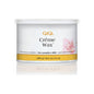 Gigi Creme Wax for Sensitive Skin by Pasteur Pharmacy, 14 oz jar of hair removal wax in a white container with a blue lid