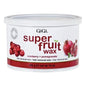 Gigi Super Fruit Wax Cranberry Pomegranate 14 oz hair removal wax jar with natural fruit ingredients and easy-spread formula.