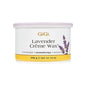 Gigi Wax Creme Lavender hair removal wax jar from Pasteur Pharmacy, 14 oz, with lavender scent and smooth wax texture.