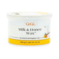 Gigi Wax Milk and Honey hair removal wax in 14 oz jar, natural ingredients, creamy texture for smooth skin, by Pasteur Pharmacy