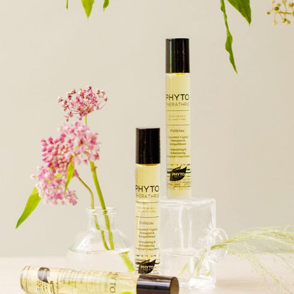 Phyto Paris Phytopolline hair and scalp treatment in a 0.67 fl oz bottle, suitable for nourishing and revitalizing hair and scalp.