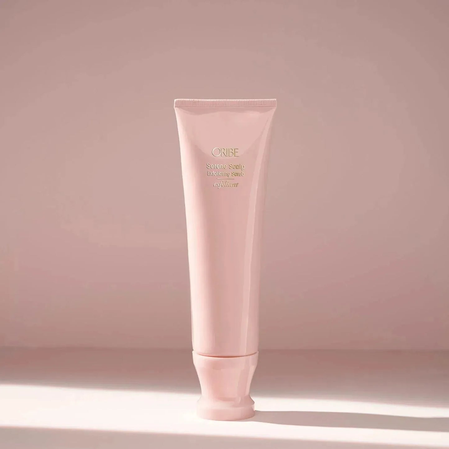 Oribe Serene Scalp Exfoliating Scrub in 125ml jar, showing the product container and label for hair scalp exfoliation.