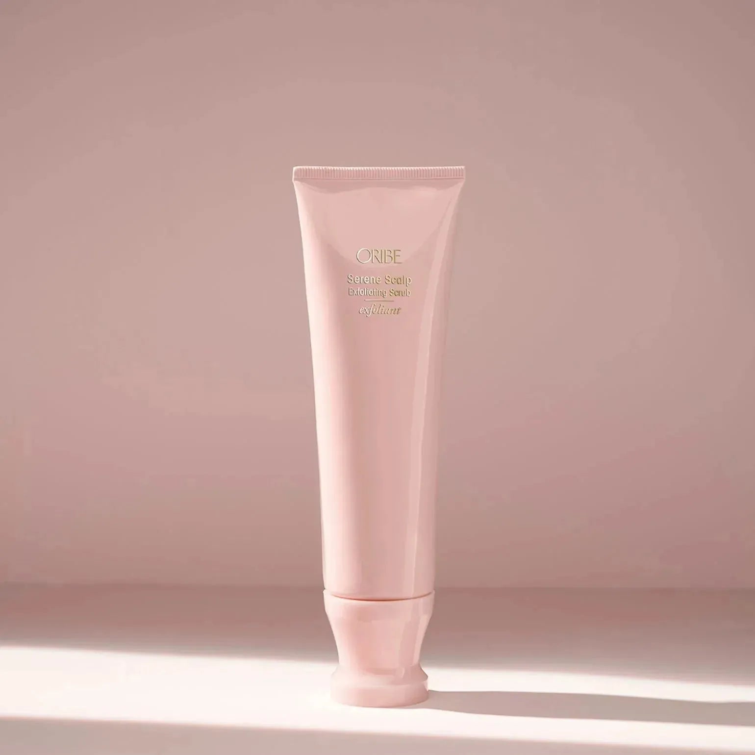 Oribe Serene Scalp Exfoliating Scrub in 125ml jar, showing the product container and label for hair scalp exfoliation.