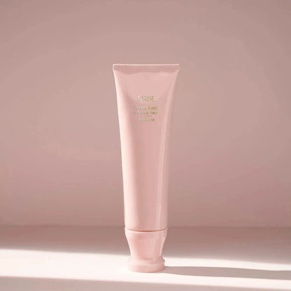 Oribe Serene Scalp Exfoliating Scrub in 125ml jar, showing the product container and label for hair scalp exfoliation.