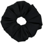 Black KitSch Dinner Scrunchie by Pasteur Pharmacy, soft hair accessory with elastic band for comfortable styling.