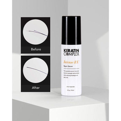 Coppola Keratin Complex Repair Therapy Ionic Intense RX Hair Serum, 3oz, smooths and strengthens damaged hair with nourishing formula