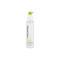 Paul Mitchell Super Skinny Hair Serum 5.1 oz bottle showing smooth, sleek hair with shiny finish, designed for lightweight frizz control.