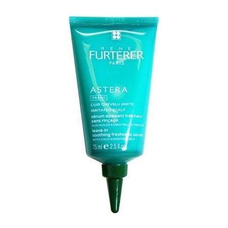 Rene Furterer Astera Fresh leave-in hair serum in a 75ml bottle, designed to soothe and refresh hair and scalp.