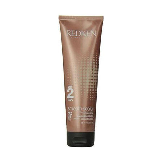 RedKen Smooth Sealer Semi-Permanent Hair Smoother Step 2 in 8.5 oz bottle, designed to reduce frizz and smooth hair.