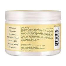 SheaMoisture Jamaican Black Castor Oil Strengthen & Restore Hair Smoothie in 11 oz jar, natural hair care treatment with nourishing ingredients.