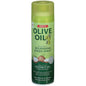 ORS Organic Root Stimulator Nourishing Olive Oil Sheen Spray 10 oz hair spray with a spray nozzle and clear bottle displaying product label