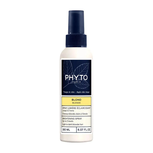 Phyto Blonde Brightening Spray by Pasteur Pharmacy, 150ml hair spray for enhancing blonde hair color and shine.