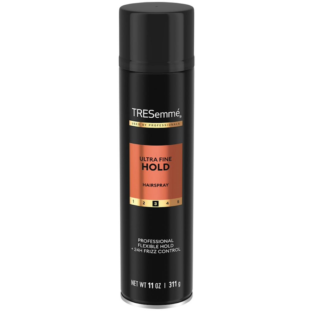 TRESemme Tres Two Ultra Fine Mist Aerosol Hair Spray 11 oz, lightweight styling spray for hold and control