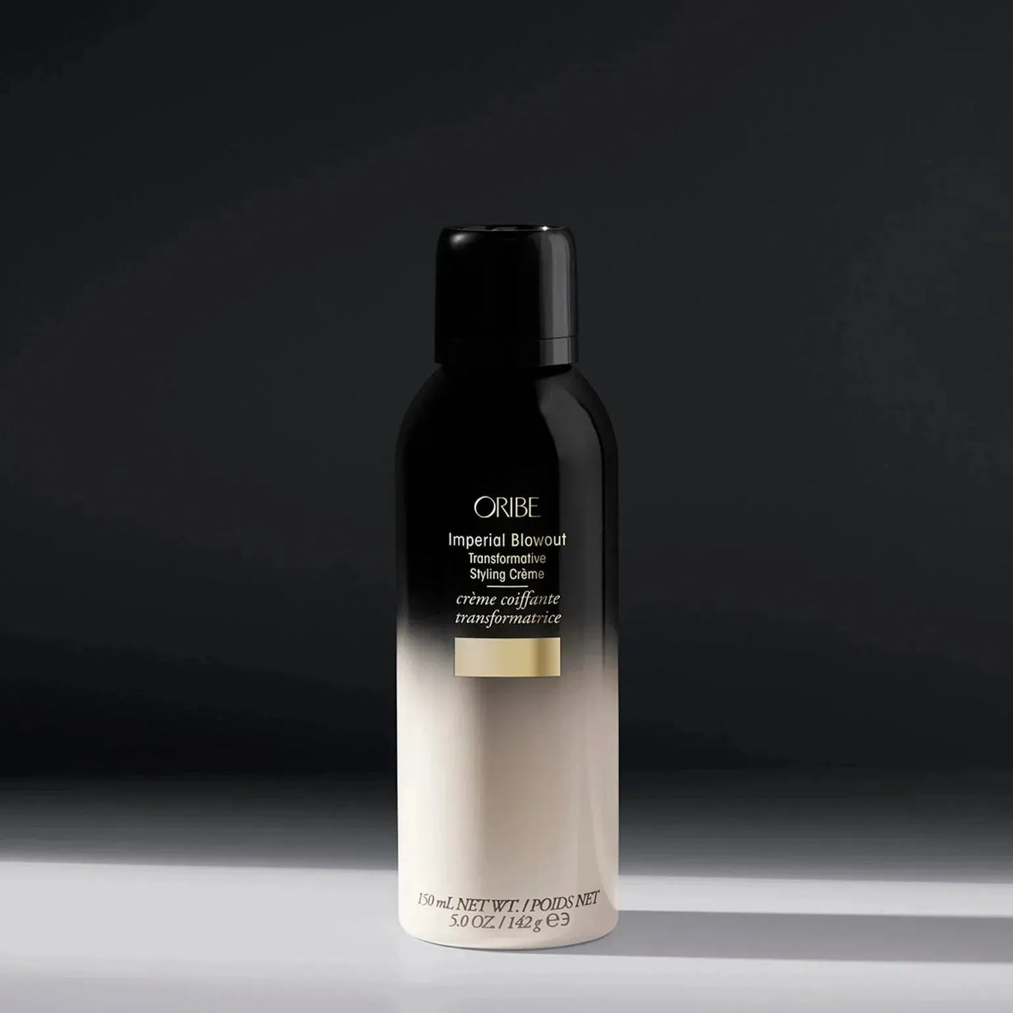 Oribe Imperial Blowout Transformative Styling Crème in 150ml jar, creamy hair styling cream for smooth, shiny hair.