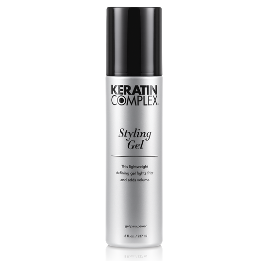 Keratin Complex Styling Gel by Pasteur Pharmacy in 8oz (237ml) for sleek, manageable hair styling with a gel formula.