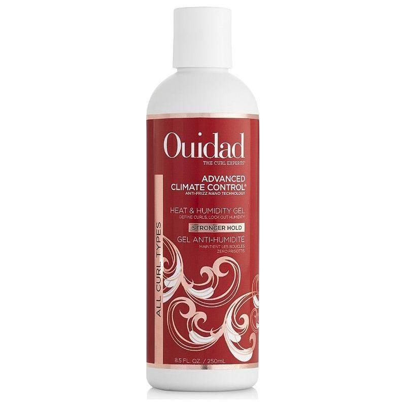 Ouidad Advanced Climate Control Heat & Humidity Gel for stronger hold, 8.5 oz, hair styling gel to control frizz and humidity.
