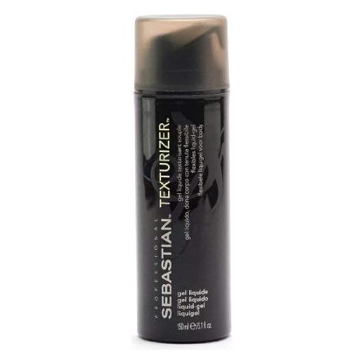 Sebastian Texturizer Flexible Bodifying Liquigel hair styling gel in 150ml tube, designed for flexible, textured hair styling.
