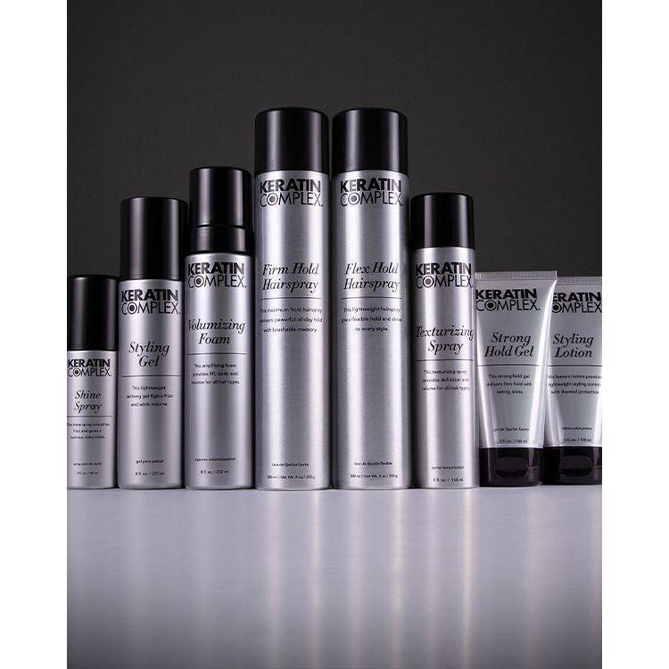 Keratin Complex Styling Lotion by Pasteur Pharmacy, 148ml/5oz, smooths and styles hair with nourishing keratin formula.