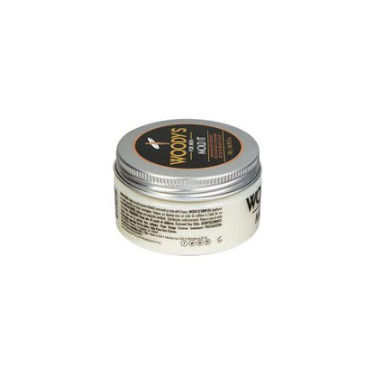 Woody's For Men Mold It Matte Styling Paste in 3.4 oz jar, men's hair styling paste with matte finish from Pasteur Pharmacy.