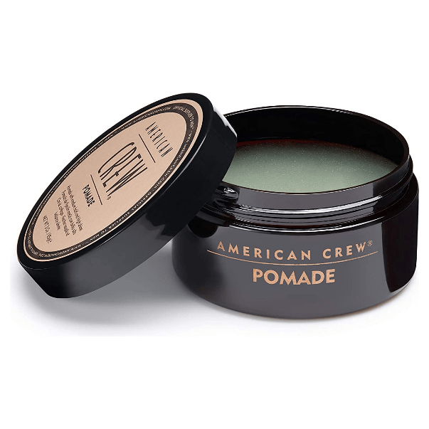 American Crew Hair Styling Pomade in a 3 oz jar, suitable for creating textured and polished hairstyles.