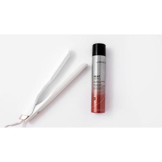 Joico Heat Hero Glossing Thermal Protector for hair, 5.2 oz, protecting and adding shine during heat styling.